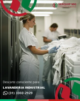 🧺♻️ O descarte correto de resíduos em lavanderias industriais também faz parte de uma gestão responsável!

As atividades de lavanderias industriais podem gerar diferentes tipos de resíduos, como embalagens de produtos químicos, resíduos contaminados, lodos, materiais descartáveis e outros resíduos provenientes dos processos de lavagem e higienização.

Cada um deles exige manejo, acondicionamento, transporte e destinação adequados, de acordo com suas características e com a legislação ambiental vigente.

A Serquip MG oferece soluções para o gerenciamento e a destinação adequada de resíduos, contribuindo para uma operação mais segura, eficiente e ambientalmente responsável. 🌱

👉 Sua lavanderia industrial precisa de uma solução para a gestão dos resíduos?

Fale com nossa equipe comercial e solicite seu orçamento pelo SAC:

📞 WhatsApp: (31) 3303-2929

#ResponsabilidadeAmbiental #GestãoDeResíduos #DescarteConsciente #LavanderiaIndustrial #ResíduosIndustriais #GestãoAmbiental #Sustentabilidade #SerquipMG #DescarteAdequado #MeioAmbiente #Resíduos #DestinaçãoAdequada
